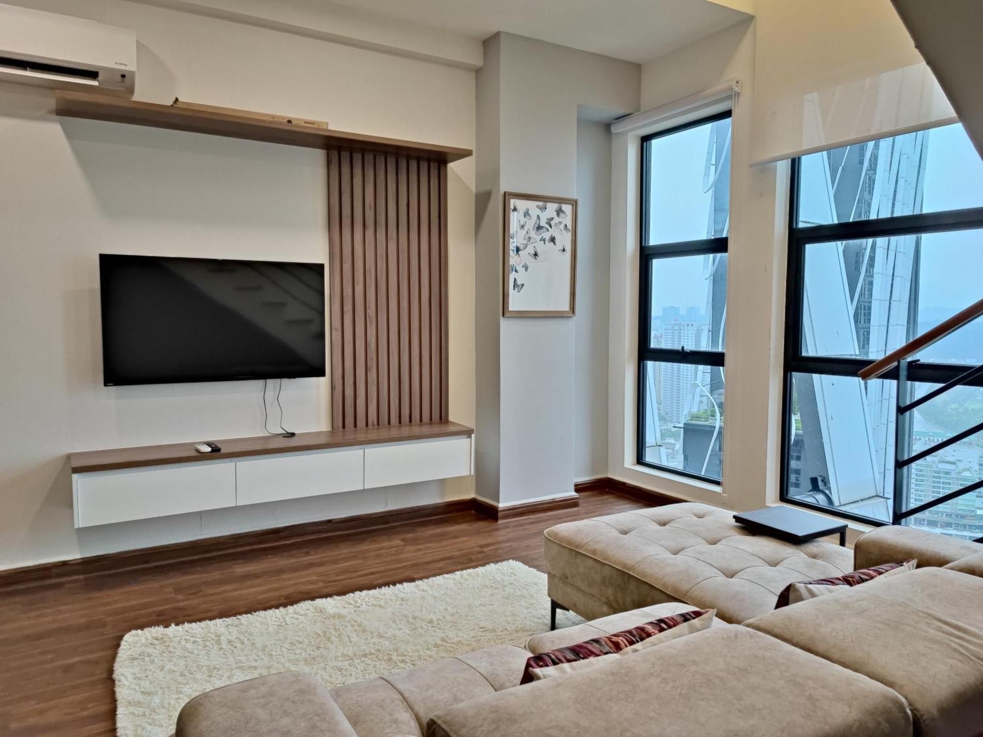 Arte Mont Kiara Host By Host Corner Suites Kuala Lumpur Rom bilde