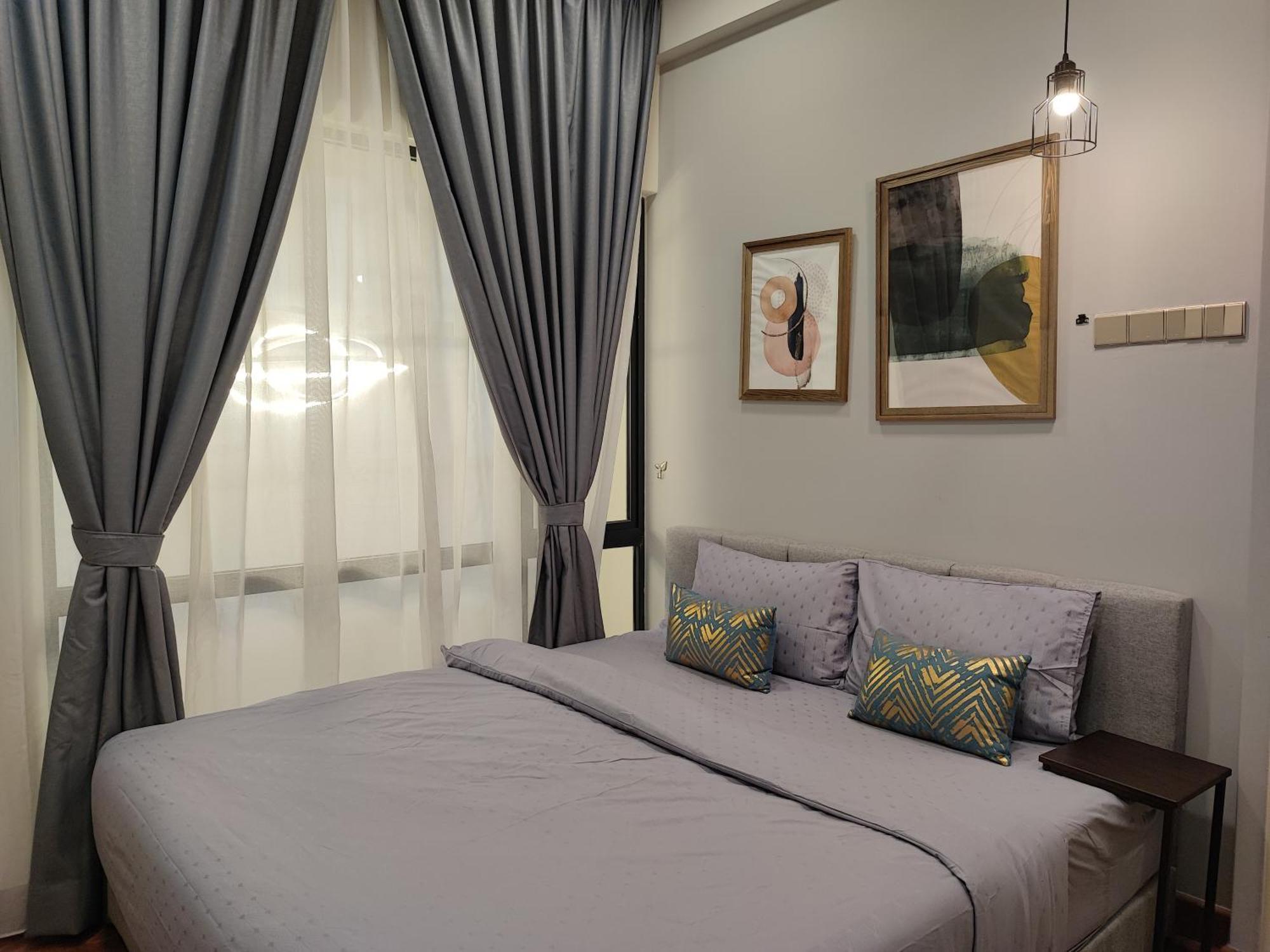 Arte Mont Kiara Host By Host Corner Suites Kuala Lumpur Rom bilde
