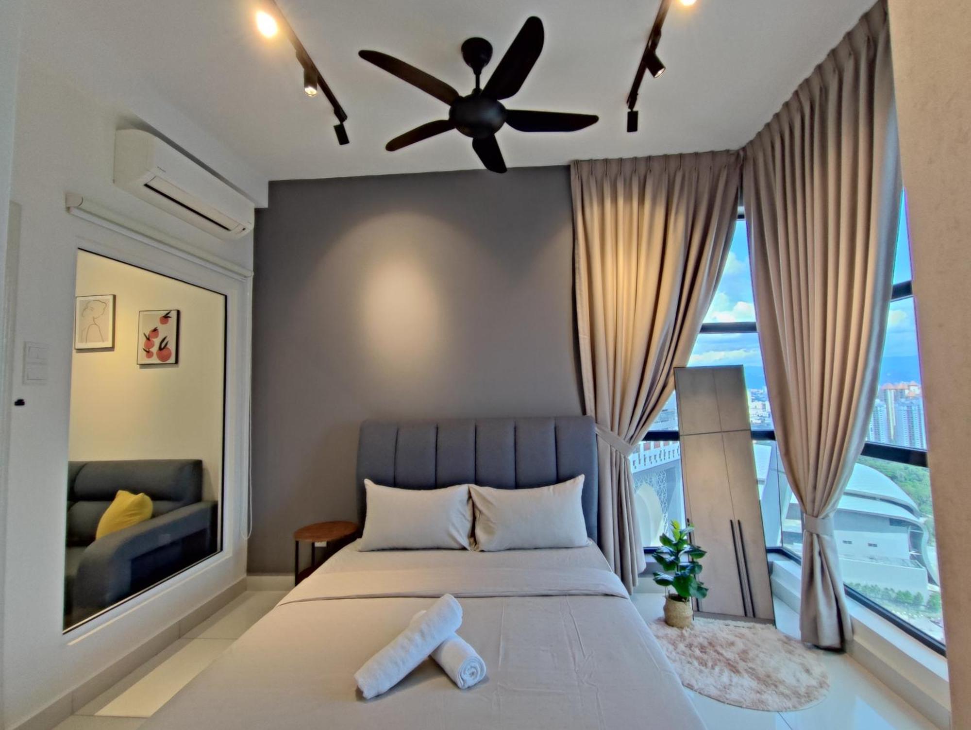 Arte Mont Kiara Host By Host Corner Suites Kuala Lumpur Rom bilde
