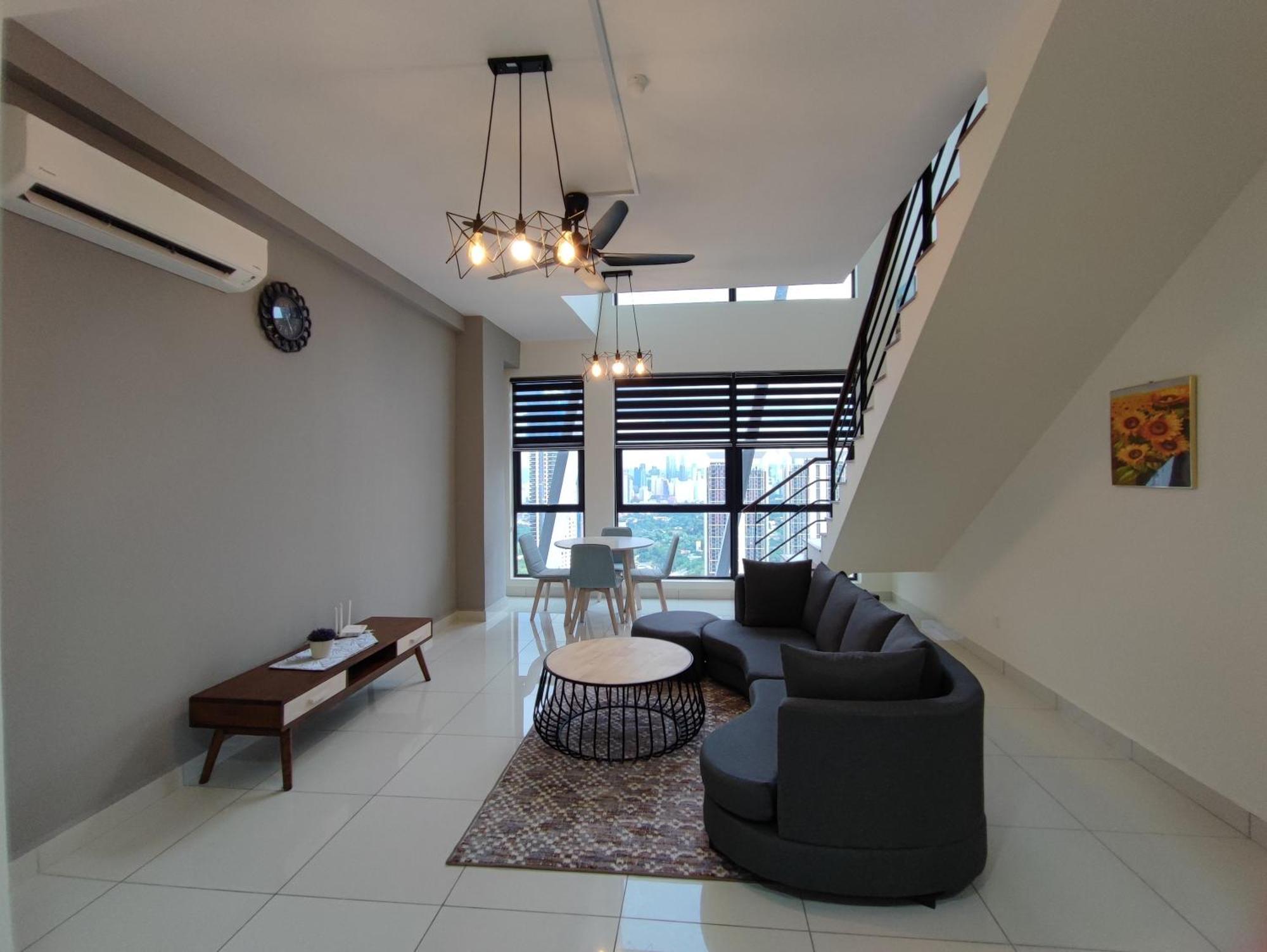 Arte Mont Kiara Host By Host Corner Suites Kuala Lumpur Rom bilde